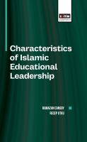 Characteristics of Islamic Educational Leadership Characteristics of Islamic Educational Leadership